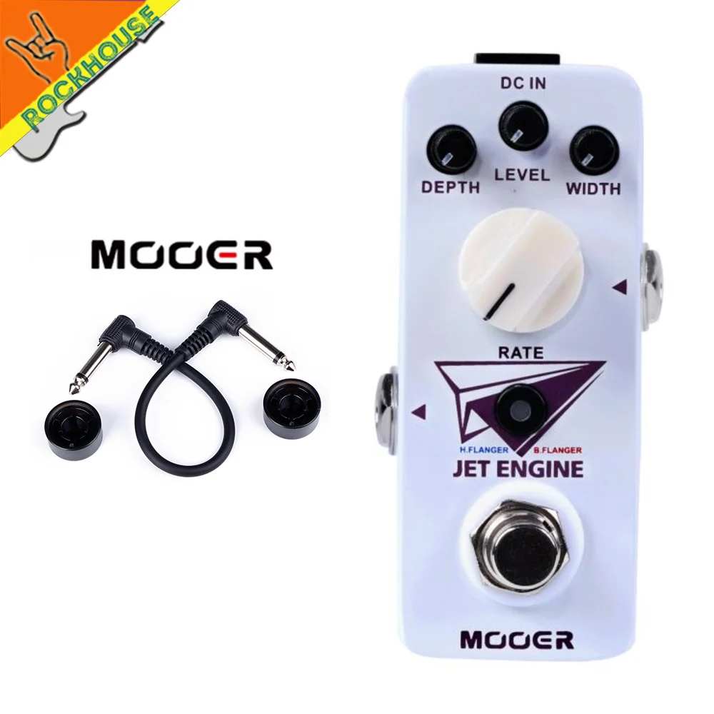 Mooer Jet Engine Dual Flanger гитарная педаль микро размера пакеты 2 различных цифровых