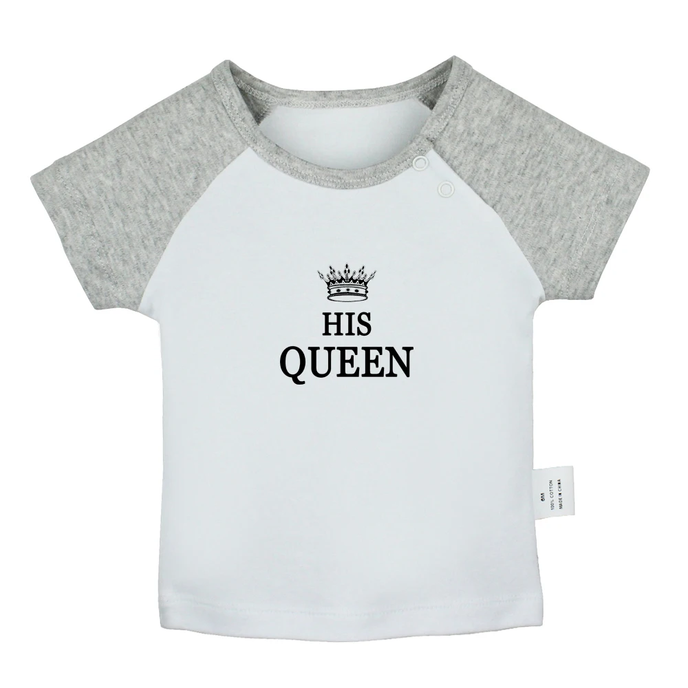 King Queen Hoodies Matching couples WILL YOU MARRY ME YES I DO black Newborn Baby T-shirts Toddler Graphic Short sleeve Tee Tops | Детская