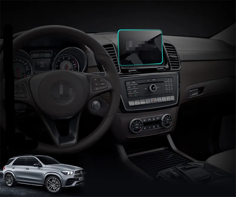 Защитная пленка для экрана автомобильного навигатора Benz GLE Class 2015 2019 GLE320 GLE400