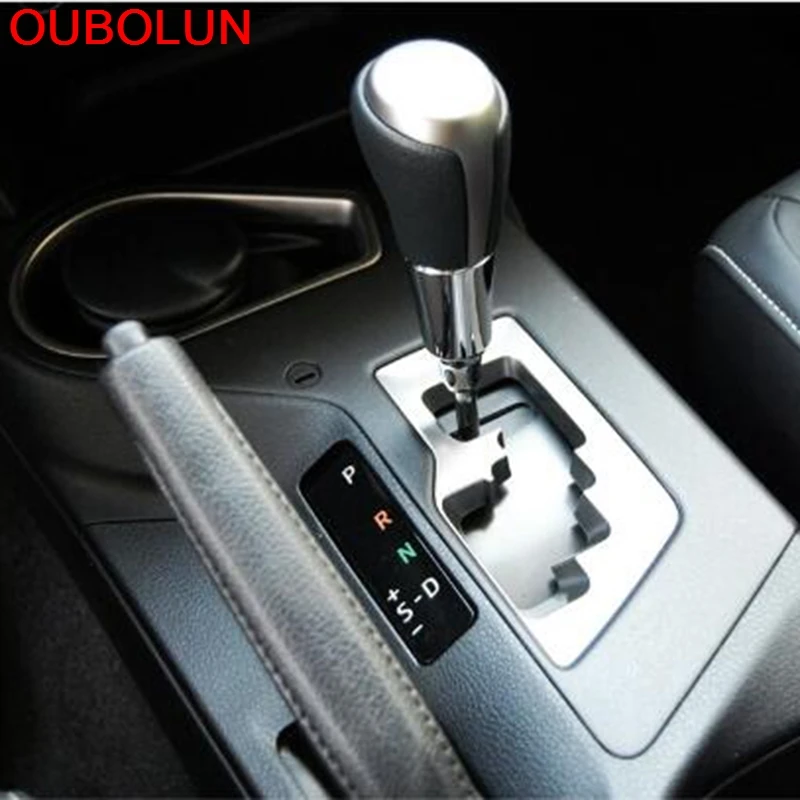 OUBOLUN для Toyota RAV4 2016 2017 2018 LHD специальная краска черного дерева углеродная Передняя