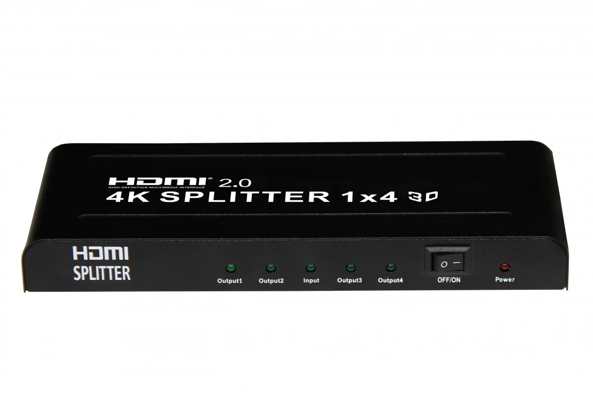 20 шт. 4 К 1080 P 1 X HDMI 2.0 сплиттер HDCP 3D разъём(ов) микро hdmi разветвитель аудио видео