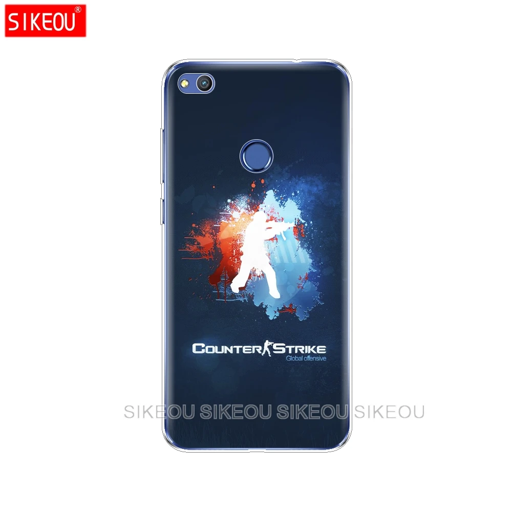 Silicone Cover Phone Case For Huawei P20 P7 P8 P9 P10 Lite Plus Pro 2017 P Smart Counter Strike CS GO PUBG | Мобильные телефоны и