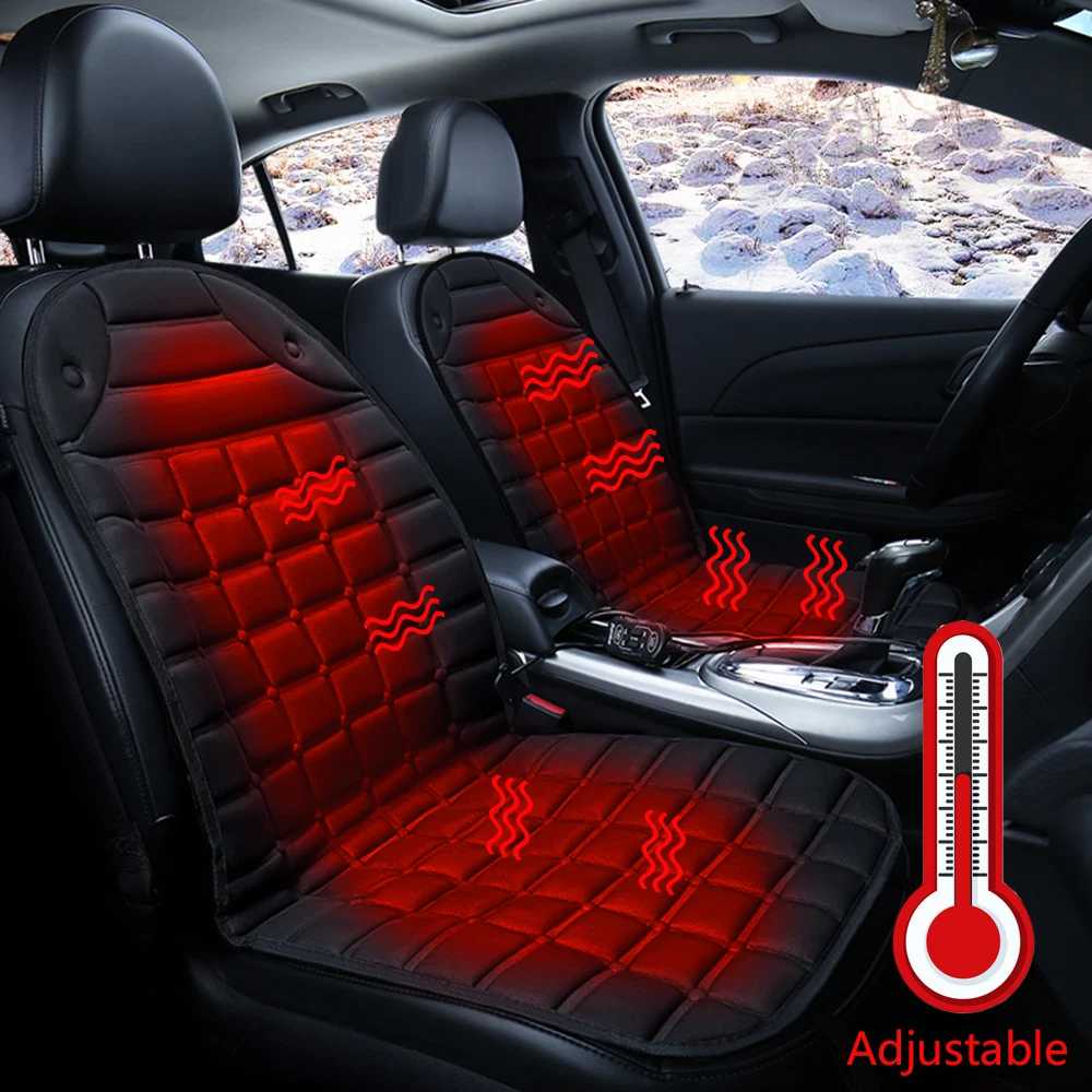 Теплые электрические Подогреваемые автомобильные подушки 12V подогреваемый