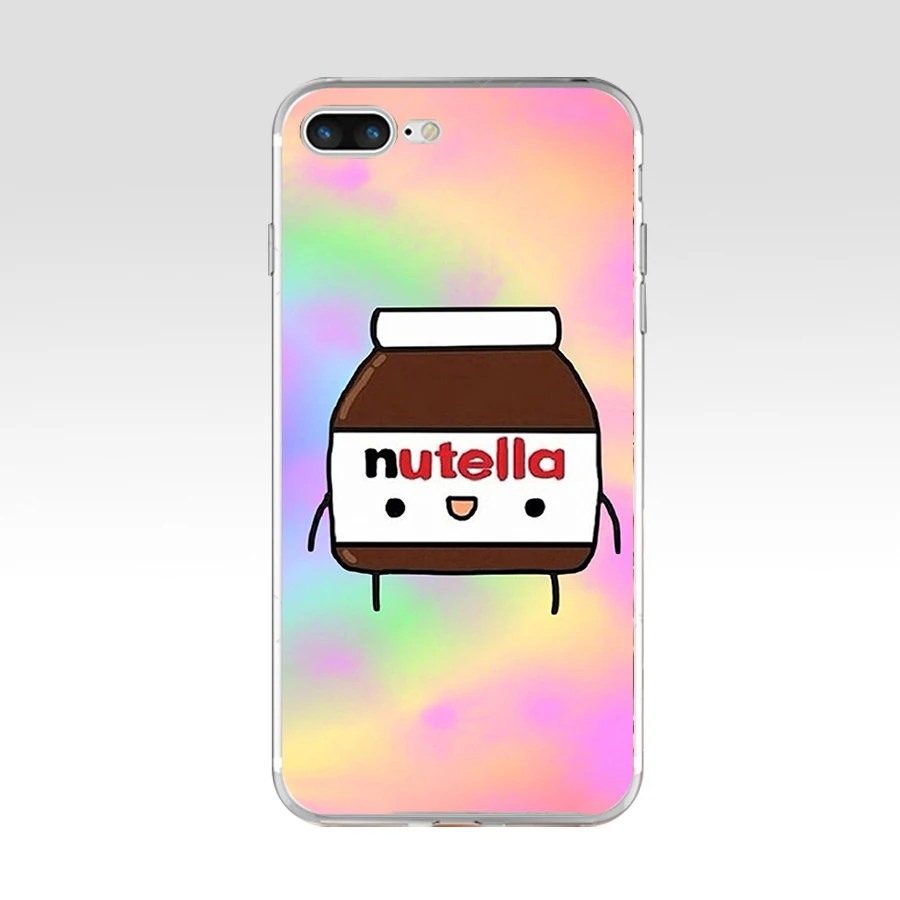 227AQ Nutella Мягкий ТПУ силиконовый чехол для Apple iPhone 6 6s 7 8 plus | Мобильные телефоны и