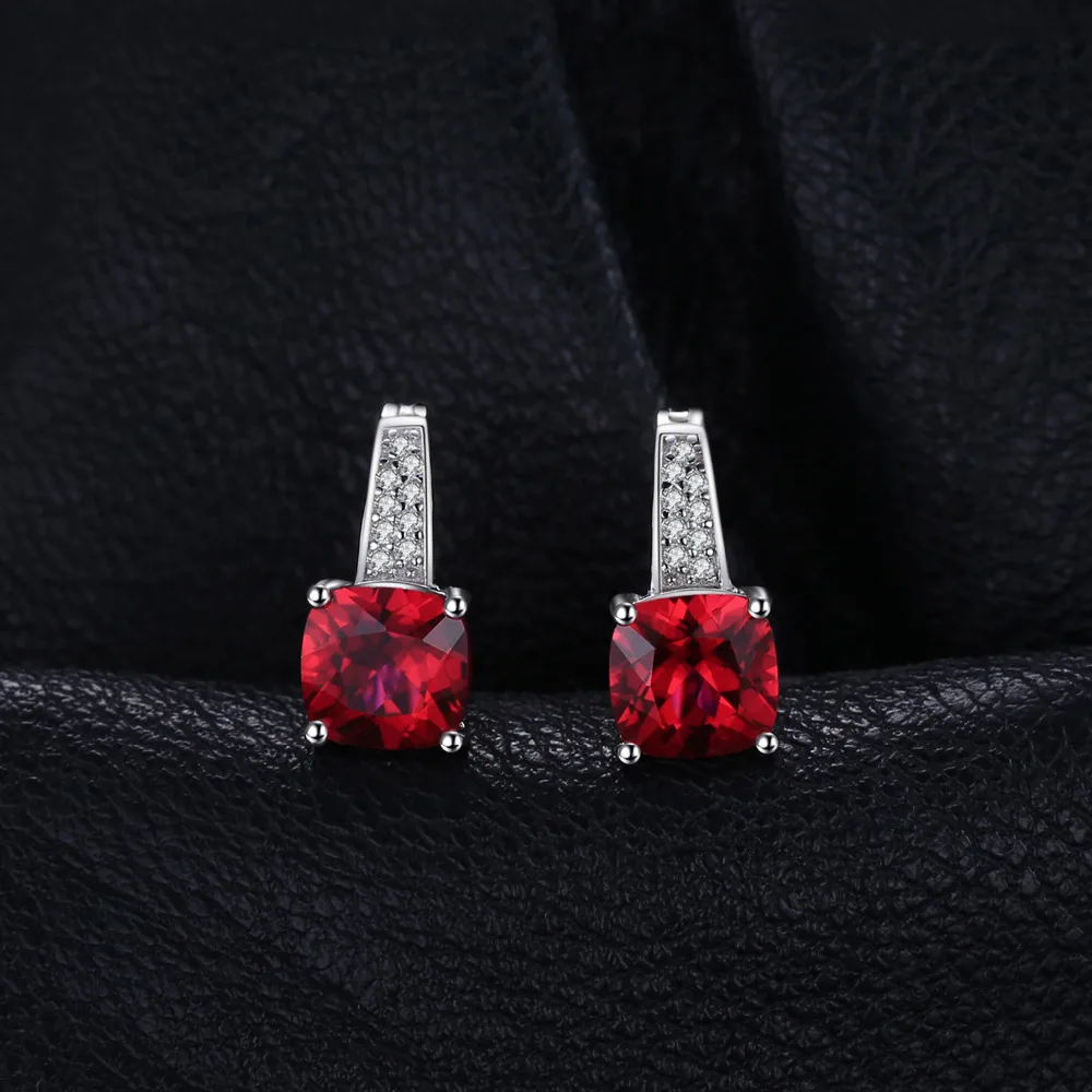 Jewelrypalace 4ct голубиная кровь красный рубин Обручение свадебные твердые 925