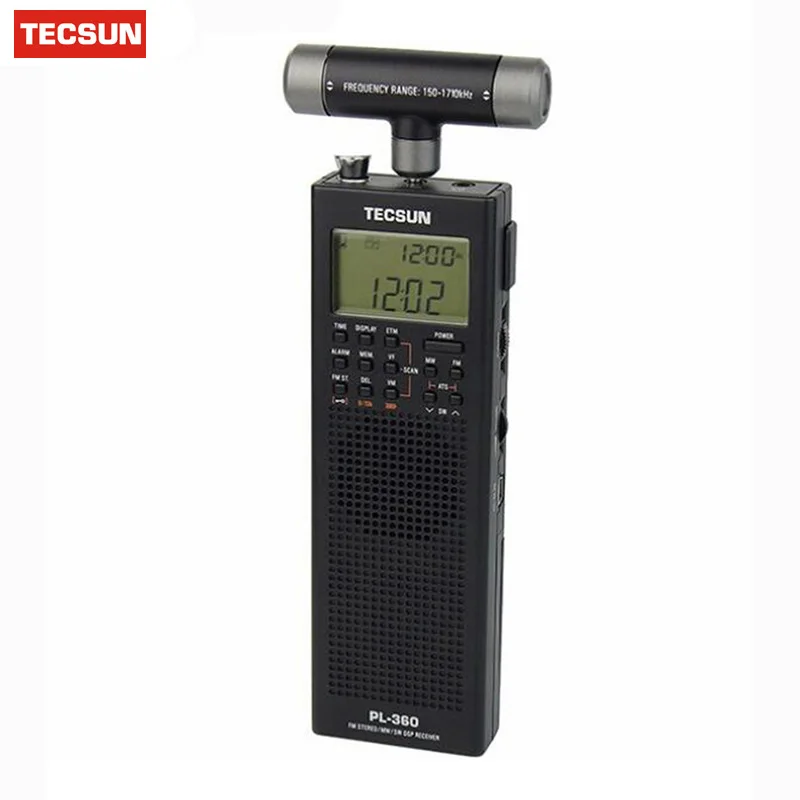 Teh son pl-360 Цифровая настройка Высокая чувствительность все-волна радио Tecsun PL360 FM радио цифровой приемник Desheng радио Прямая поставка