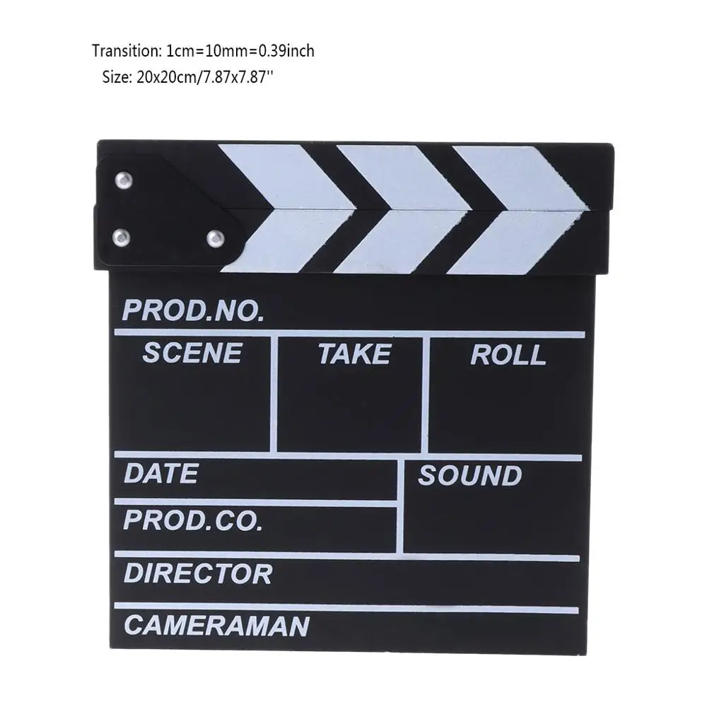 OOTDTY фильм режиссерский Клэппер доска голливудский сцена Clapboard фотография