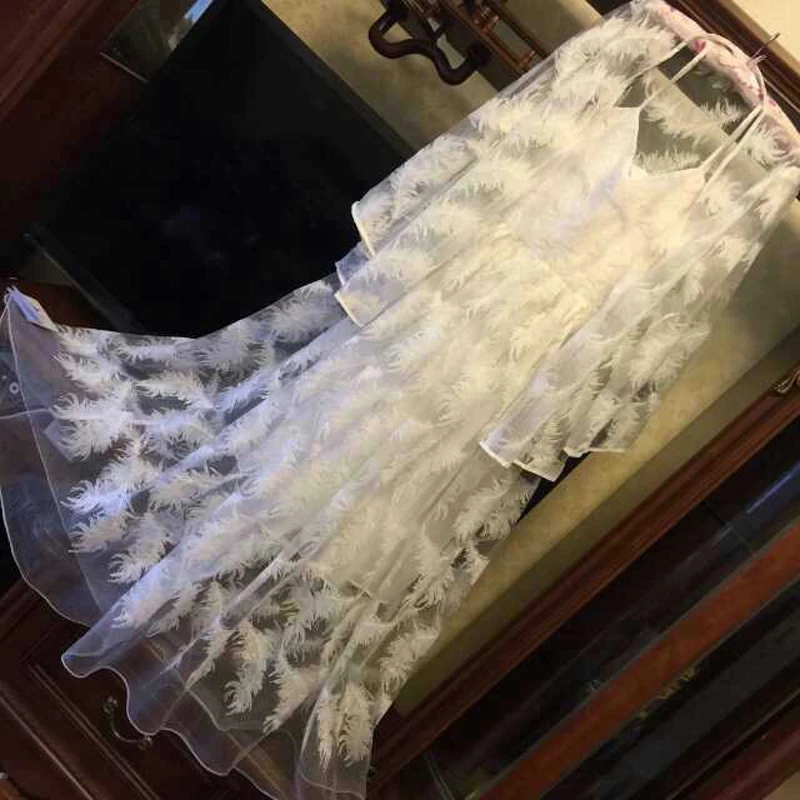 Кружевная ткань с вышивкой африканская швейцарская вуаль черного и белого