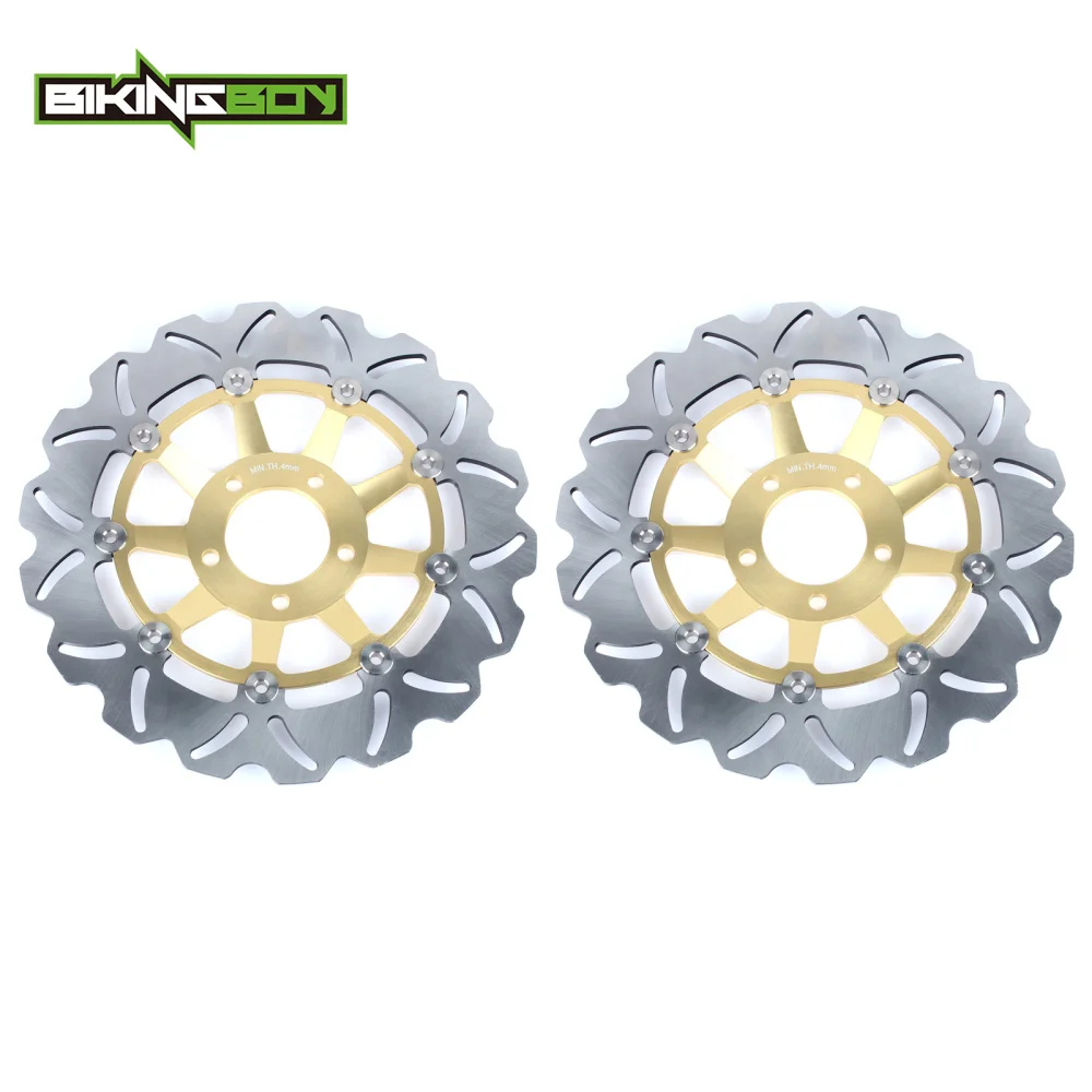 BIKINGBOY для Suzuki GSF 600 BANDIT/S 95-04 GSX 750 F 89-03 RF600R 93-98 SV650 S 99 00 01 02 передние тормозные диски