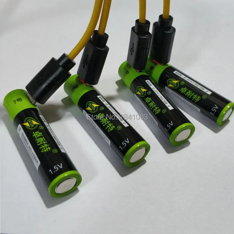 Перезаряжаемый литий полимерный аккумулятор 2XZNTER 1 5 в 600 мАч USB с usb кабелем|li-ion