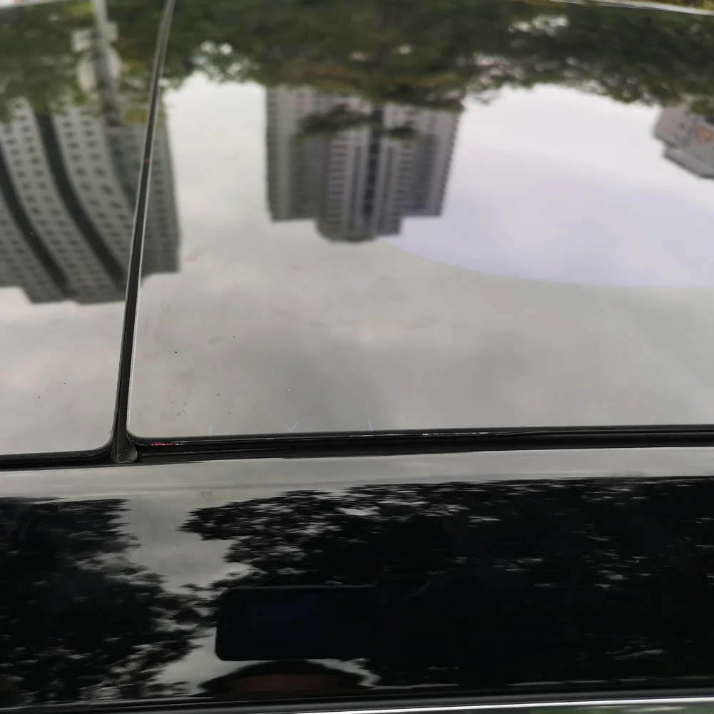 Модель 3 Tesla автомобиль Skylight Ветер шумоподавление тихий уплотнительный комплект для двери уплотнительная полоса передний задний силиконовый лобовое стекло