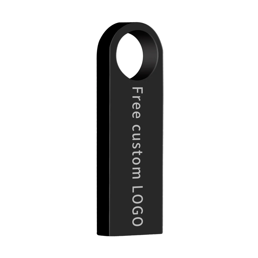 black Usb флеш-накопитель 32 ГБ 3,0 металлическая ручка-накопитель 64 Гб Флешка 16 ГБ 8 ГБ 4 ГБ 128 ГБ серебристый флеш-накопитель в виде ключа Водонепроницаемый логотип на заказ - Цвет: black