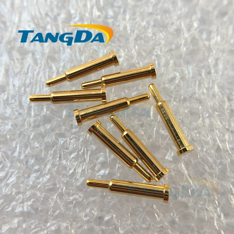 Tangda 1000 шт. 2*9 мм D пружинный зонд PCB тестовый штырь Высокоточный направляющий