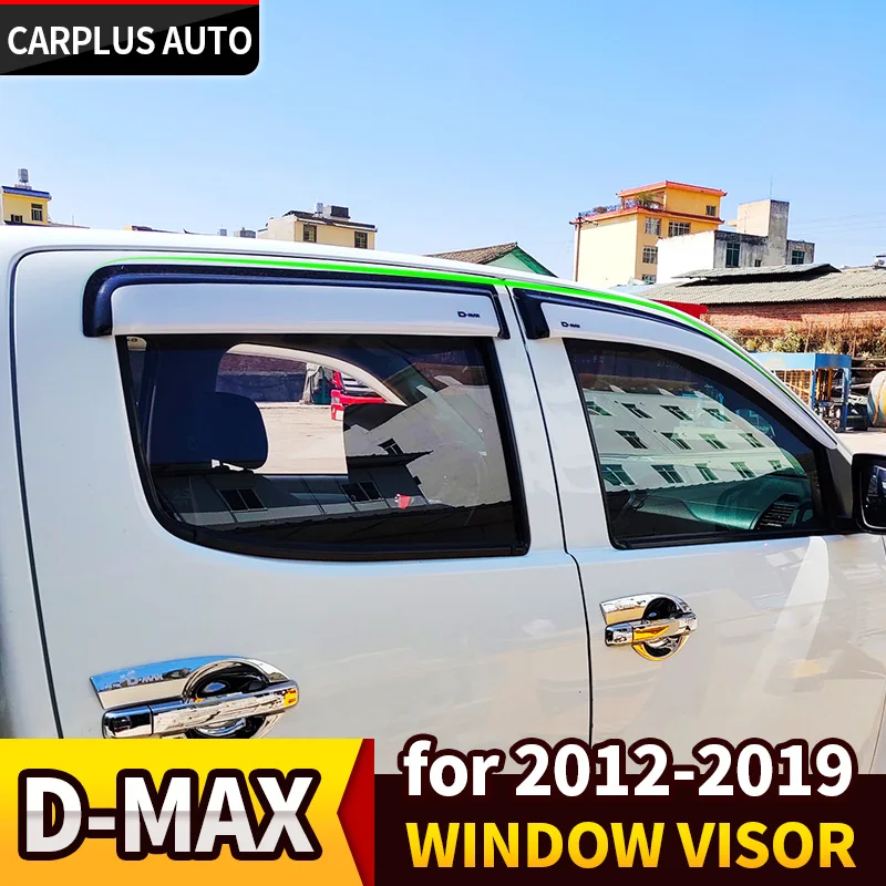 Оконный козырек для Chevrolet ISUZU DMAX боковое стекло защита от дождя d max 2012 2019|Навесы и