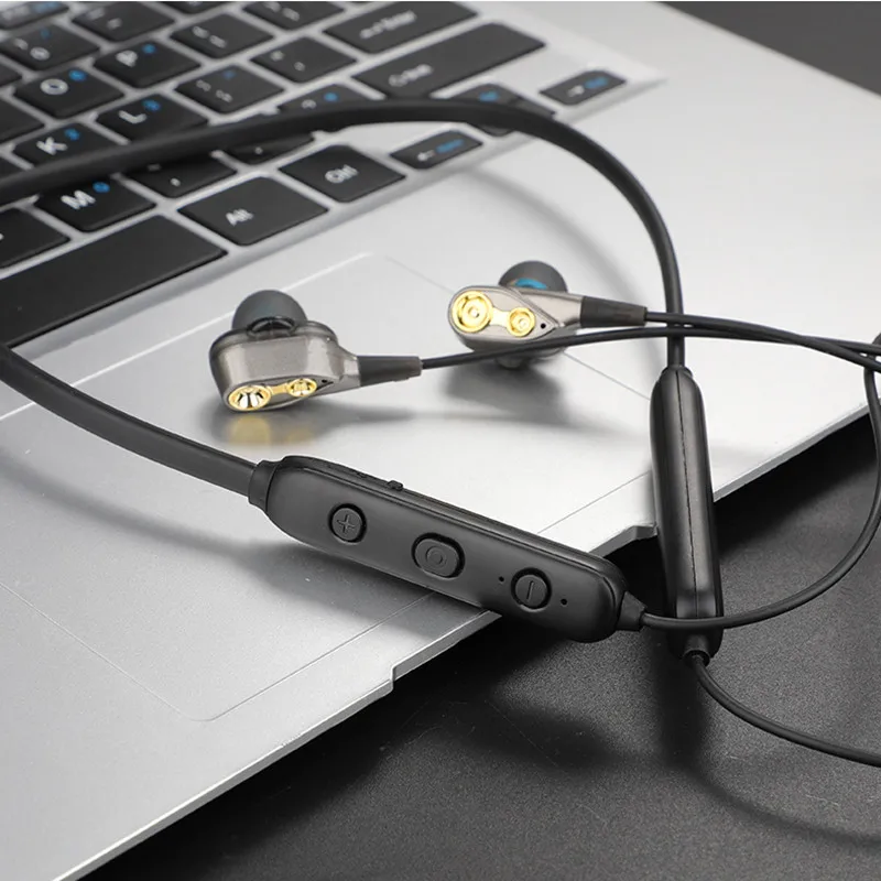 Беспроводная гарнитура Xingshenglong Bluetooth-гарнитура с двойным кольцом и кулоном синим