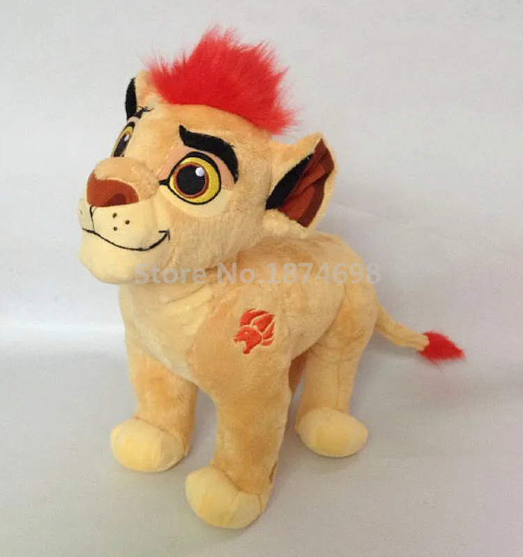 The Lion Guard Kion Лев плюшевые игрушки большой 32 см милый Король Лев Simba сына peluche чучела Животные дети игрушечные лошадки для детей Подарки