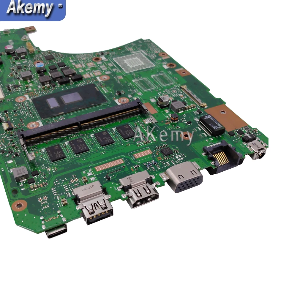 ddr4 x556uam laptop motherboard for asus x556u x556uv x556uq x556uqk mainboard test original motherboard ddr4 8gb ram i5 6200u free global shipping