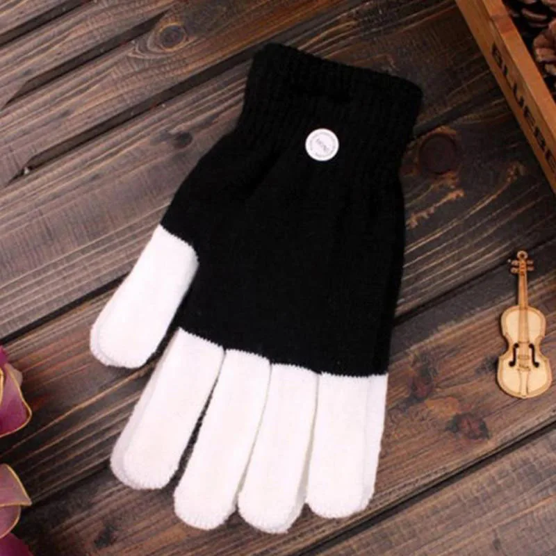 1 шт. уникальный светодиодный светящиеся перчатки освещение мигающие пальцы