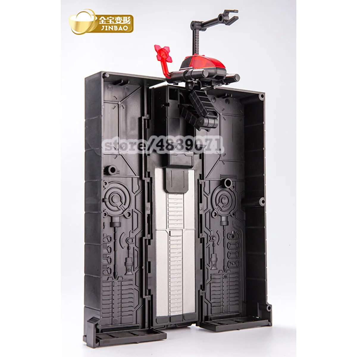 Jinbao Робот мини черный Nemesis Prime OP Commander MPP10 трансформация с трейлером ролик Летающий рюкзак фигурка игрушки