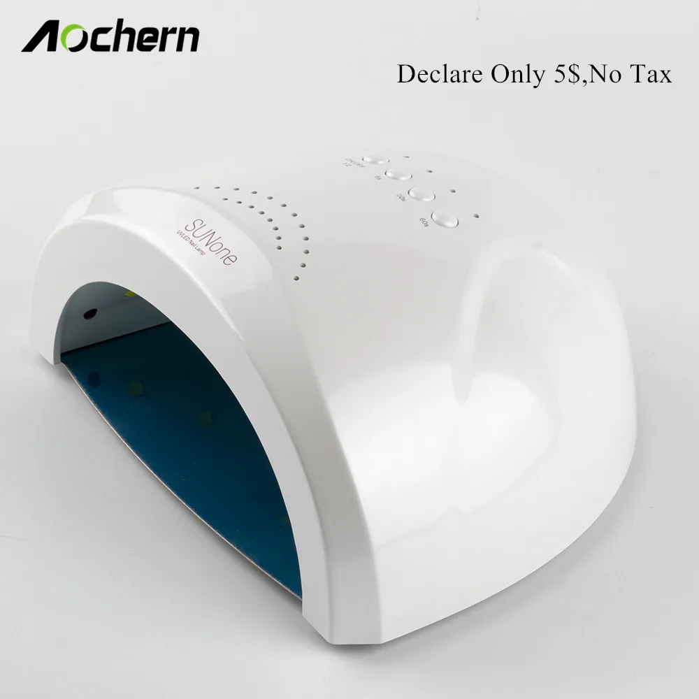 Sunone 24/48 Вт Сушилка для ногтей УФ лампы Гвозди Маникюр машина светодиодные гель