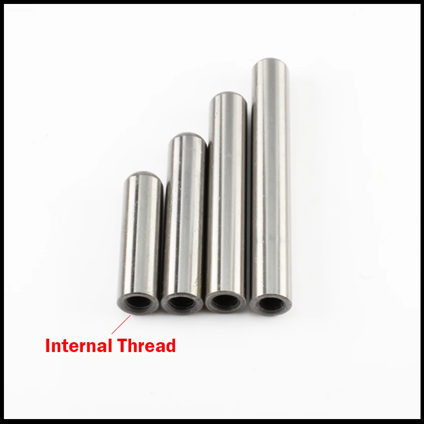 6*50mm 6x50mm 6*60 6x60 6*65 6x65 M4 Inside Thread SUJ2 HRC60 High Precision Tapping Cylinder Round Location Dowel Parallel Pin