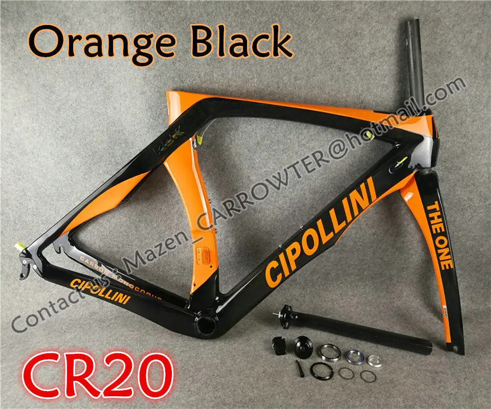 CR20 MCipollini RB1K один голая матовая велосипедная карбоновая дорога Cipollini велосипед с 105 R7000 набор групп для выбора - Цвет: CR20