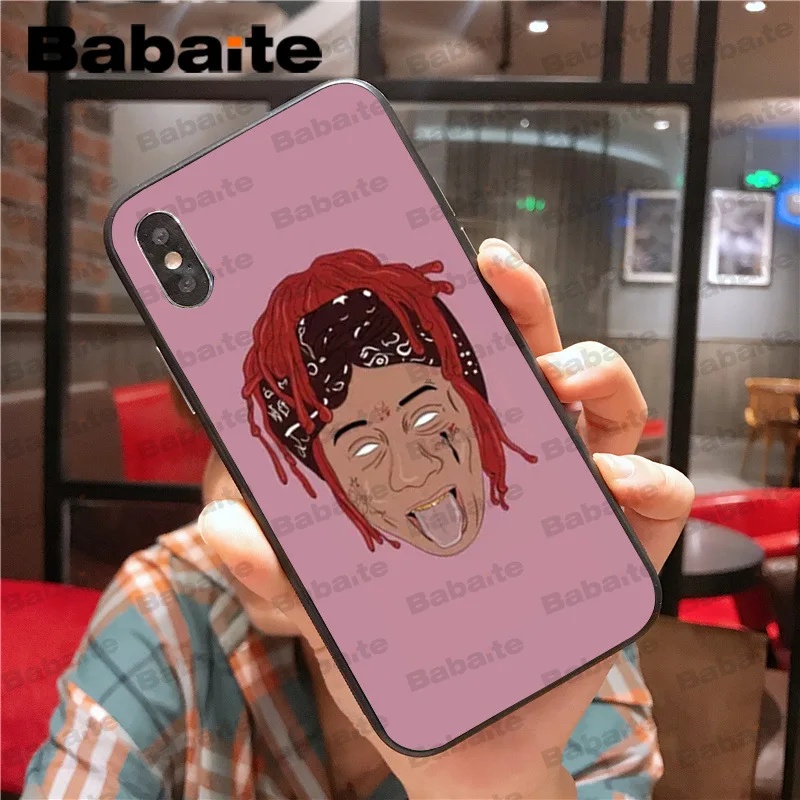 Для iphone 11promax Trippie redd Lifes a trip Мягкий силиконовый чехол для телефона, чехол для iphone X XS MAX 8 7plus 5S SE 6s XR, чехол funda - Цвет: A16