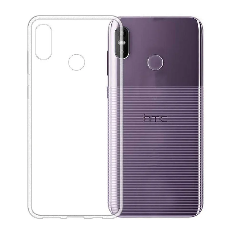 Мягкий прозрачный чехол из ТПУ для HTC Desire 530 626 628 630 816 820 One A9 M7 M8 M9 M10 E9 U11 Plus