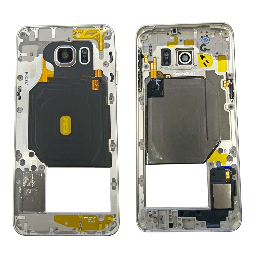 Для Samsung Galaxy S6 Edge Plus G928 средняя рамка Корпус Крышка шасси с задней камерой