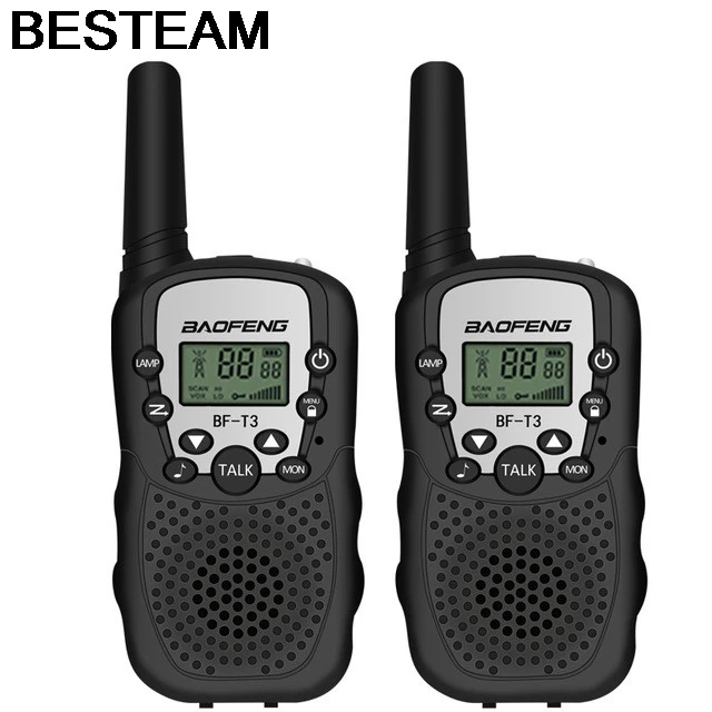 2 шт. Baofeng BF T3 портативная рация двухстороннее радио 22 CH 3 10 км дальность действия