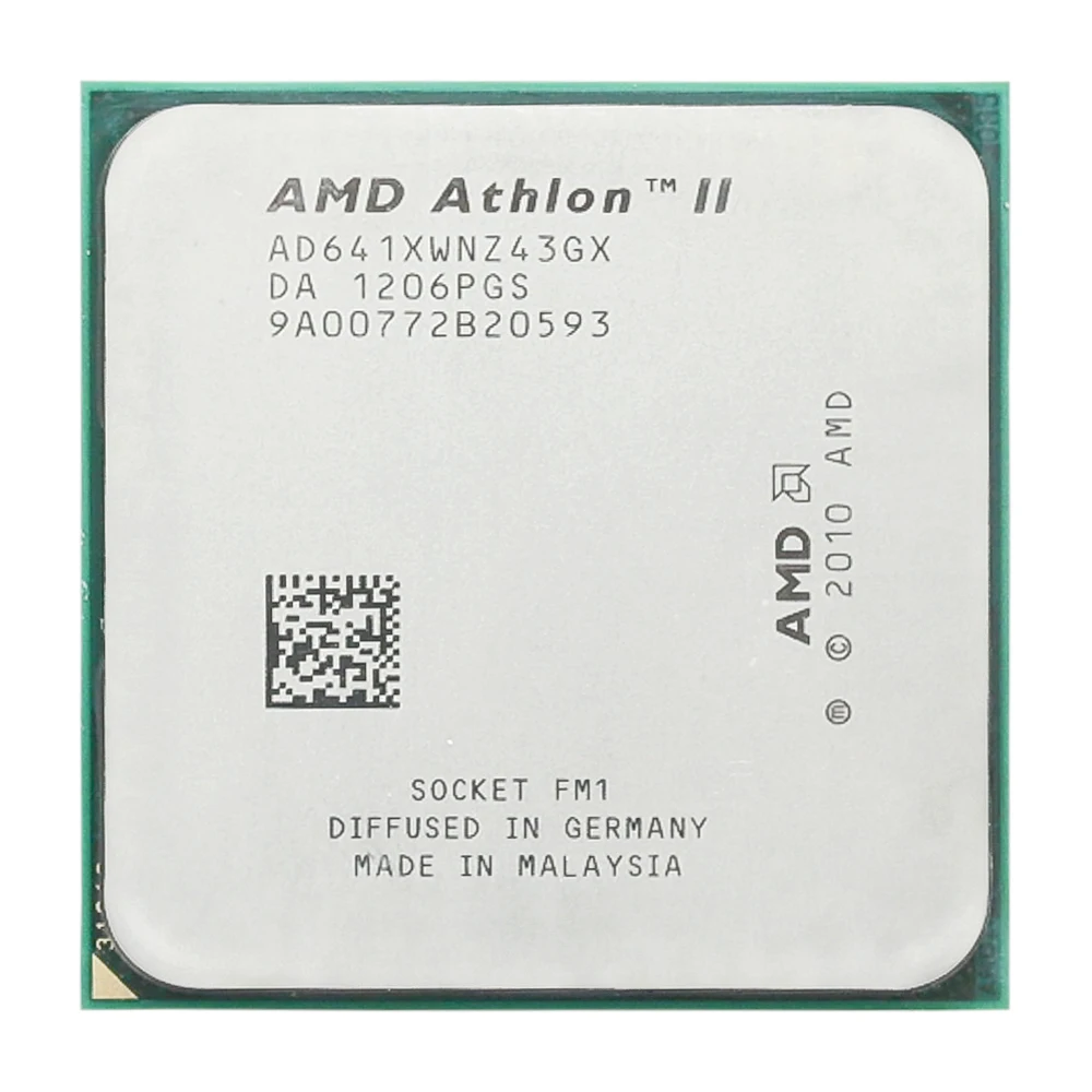 AMD Athlon II X4 641 2 8 ГГц/четырехъядерный/процессор/AD641XWNZ43GX/разъем FM1|Процессоры| |