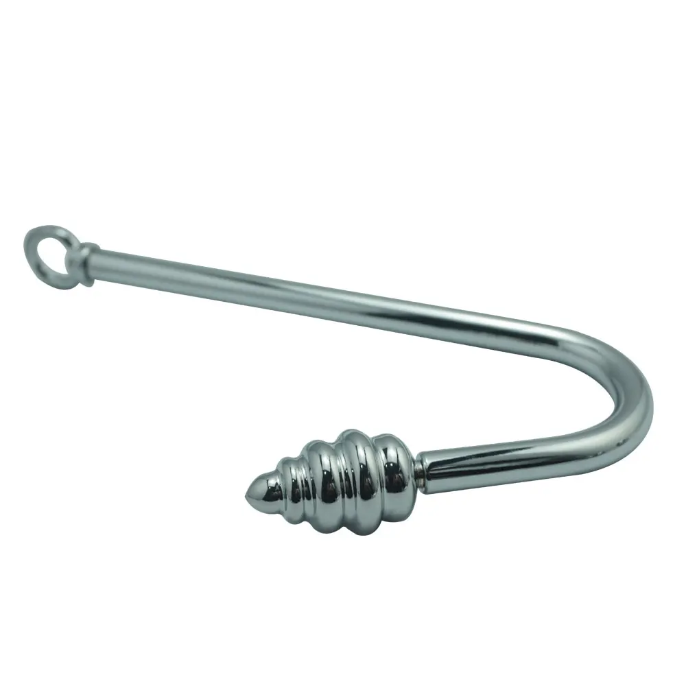 Thread ball metal anal hook butt plug dilator stainless steel prostate massager new sex toy for man and women | Красота и здоровье
