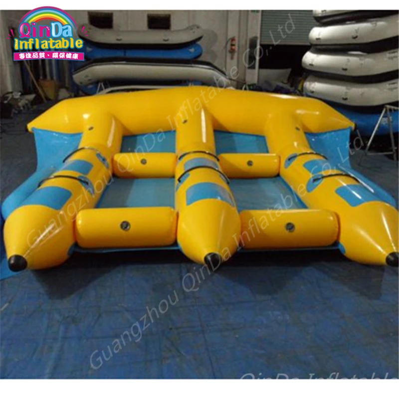 Free Air Pump With Inflatable Flying Fish Banana Boat Tube Towable | Игрушки и хобби