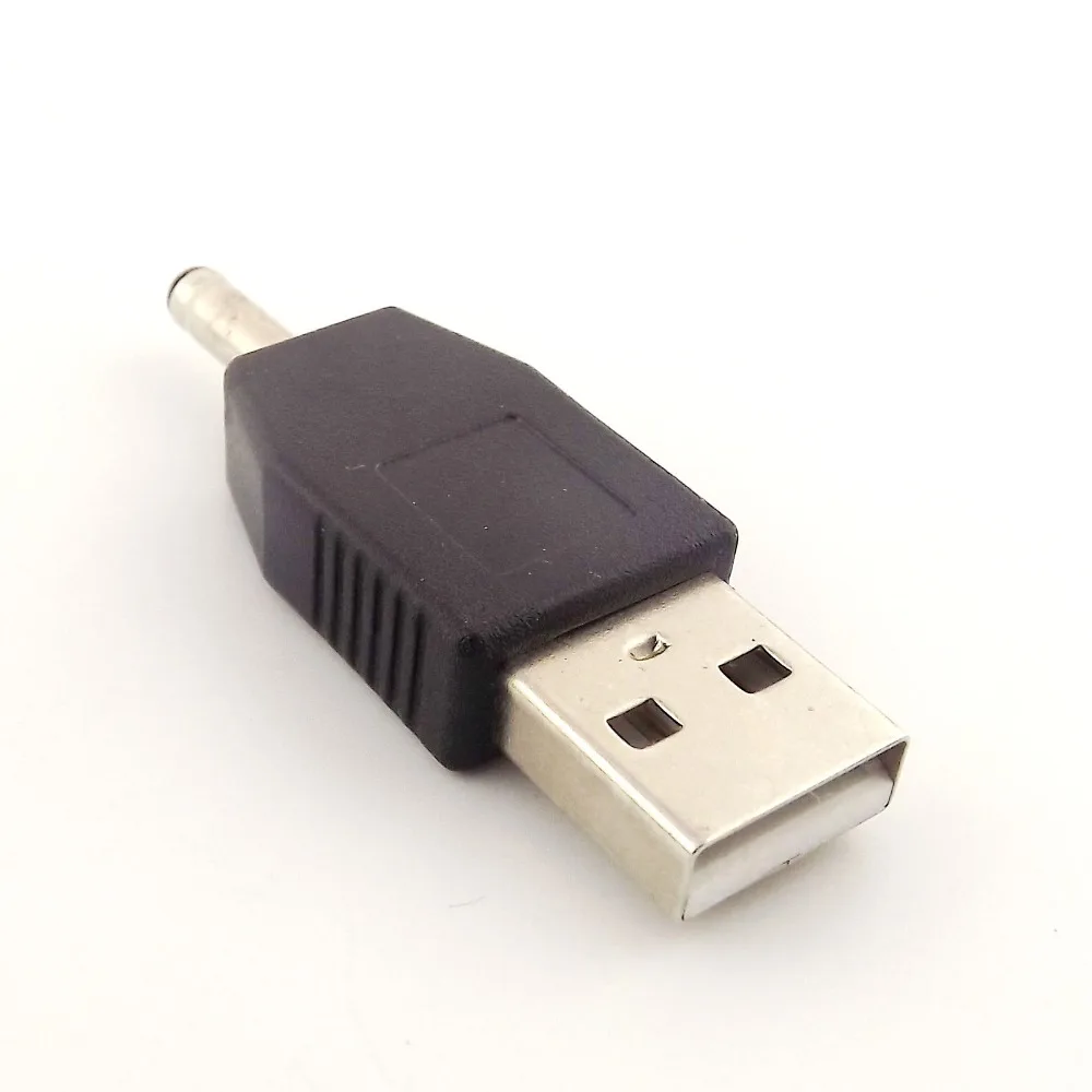 1 шт. USB 2 0 A штекер до 3 5 мм x 35 В DC адаптер питания разъем |
