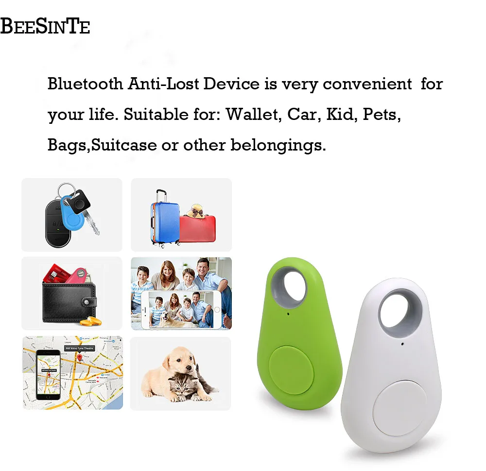 (3pcs) smart tracker Bluetooth anti lost device alarm for andriod ios used wallet car kids pets bags suitcase finder gps hot | Электроника