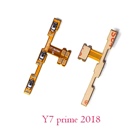 

sidebutton strip Power On/Off Key Volume Up/Down Side Button Flex Cable/sidebutton strip for Y7 prime 2018/Y7 2018