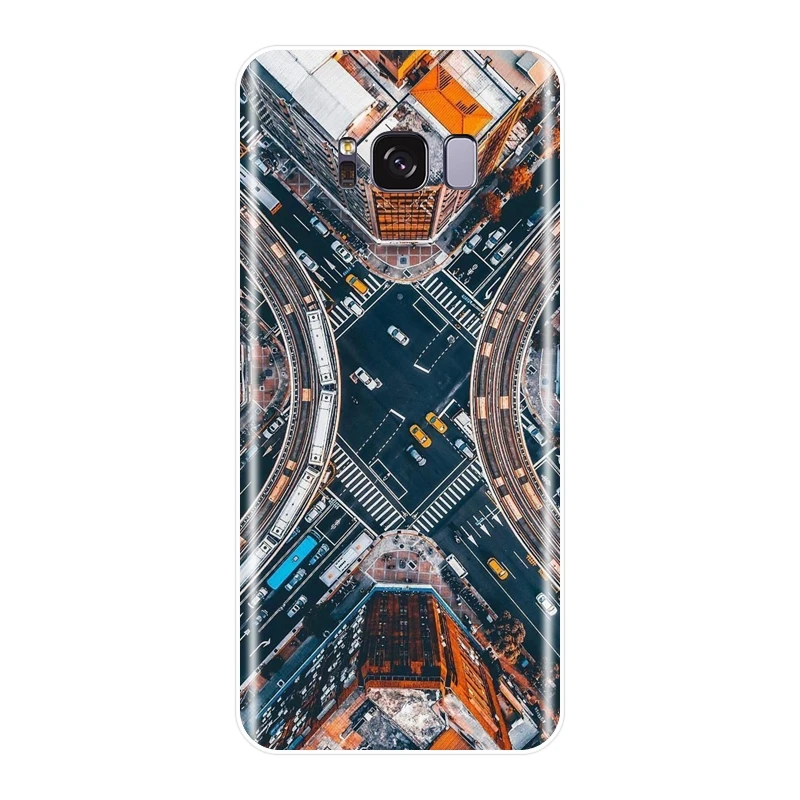 Задняя крышка для Samsung Galaxy S5 S6 S7 Edge S8 S9 Plus мягкий силиконовый чехол телефона с