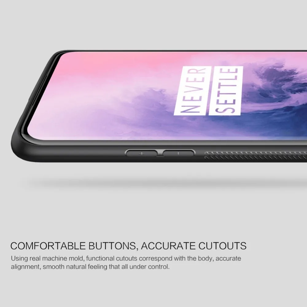 Чехол для OnePlus 7 Pro чехол NILLKIN из углеродного синтетического волокна Пластиковая