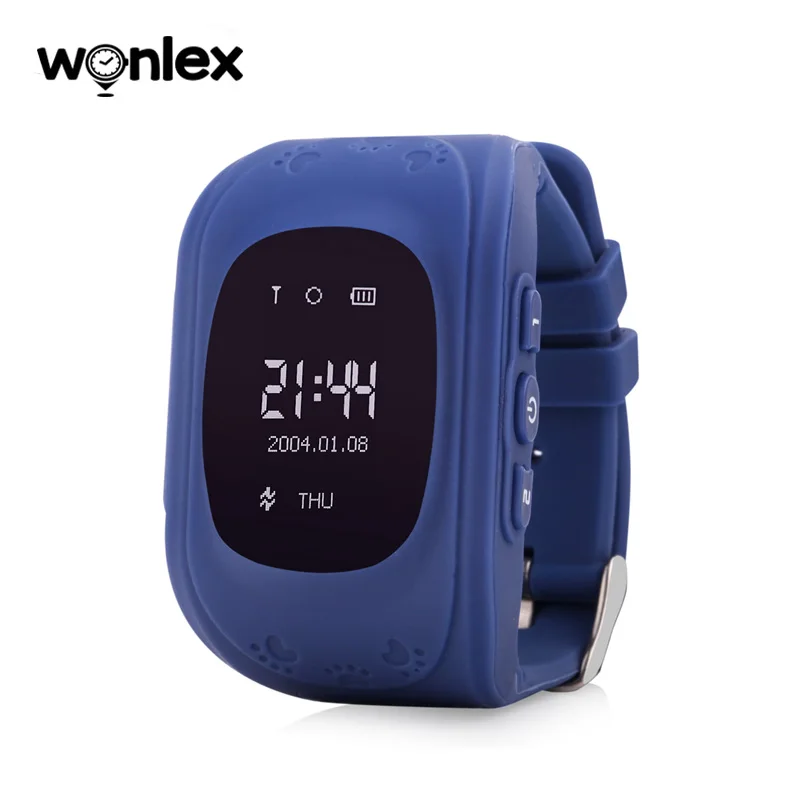 Wonlex Q50 Smart Watch OLED сенсорный экран GPS SOS Вызов наручные часы локатор трекер анти