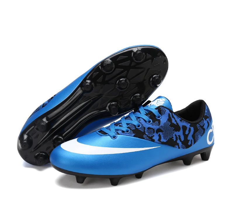 Новые футбольные кроссовки-буцы для игры в Phelon SG FG AG CR7 Спорт на открытом воздухе профессиональные футбольные бутсы мужские Для женщин; детские носки; носки для взрослых футбольные бутсы