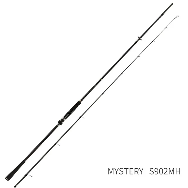 Белый Tsurinoya MYSTERY 2,4 М 2,7 м высокоуглеродистая MH мощная спиннинговая удочка, удочка для морского баса, длинная литая удочка, 2 секции, удочка для рыбы - Цвет: Белый