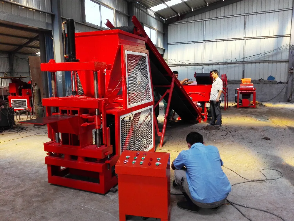 FL2-10 high capacity hydraulic soil brick making machine in India price |