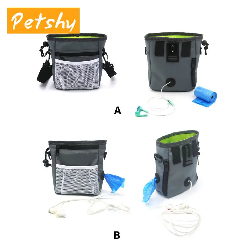 Petshy собака Еда Спортивные сумки щенок лечить чехол Портативный домашних собак открытый ловкость приманки кормления подготовки закуски карманы талии мешок