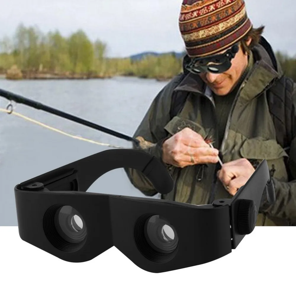 Portable Glass Style Black Telescope &amp Magnifier For Fishing Hiking Binoculars Accessories Drop Shipping | Инструменты