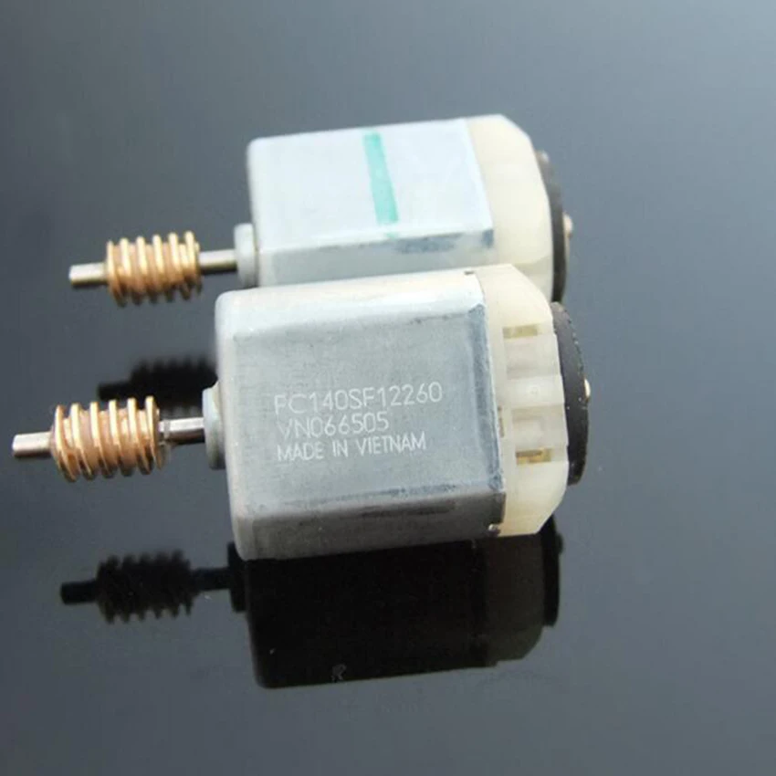 1pc Micro Flat 140 Motor DC3-12V MOTOR Metal worm gear DIY model | DC