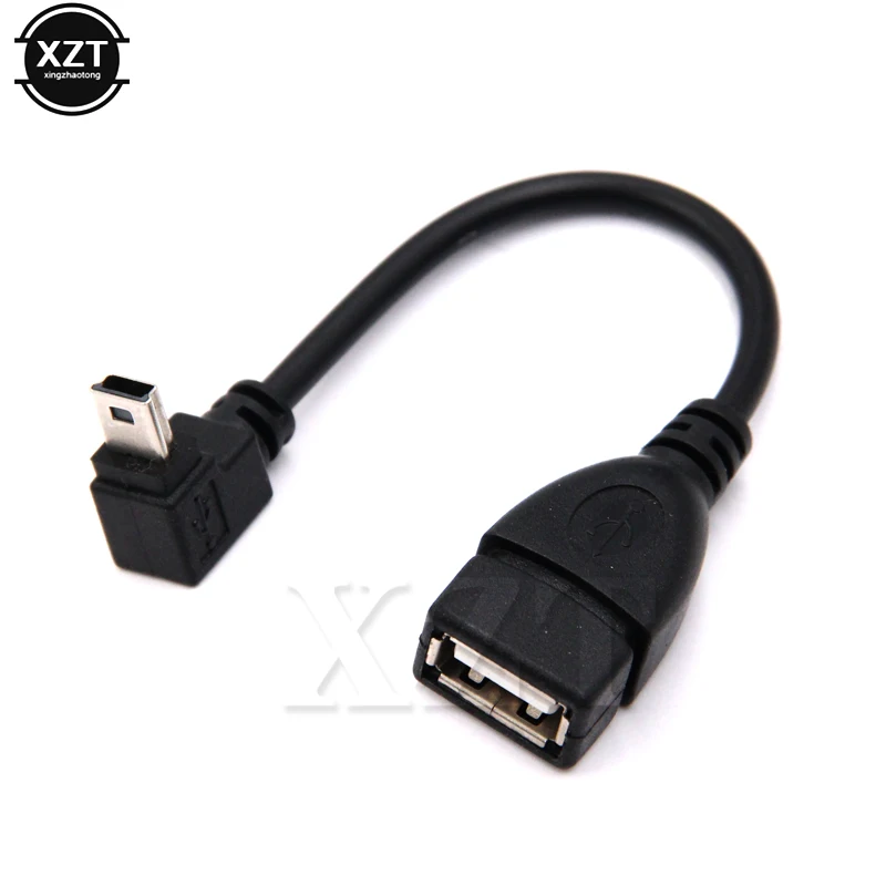 Высококачественный переходник с USB A Мама на Mini 5P B папа OTG кабель вверх Папа-мама usb