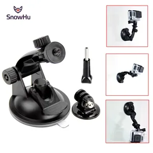 Крепление на присоске на лобовое стекло SnowHu 7 см для Gopro Hero 10 9 8 7 6 5 SJCAM SJ4000 Yi 4K адаптер для штатива Go Pro Аксессуары GP61