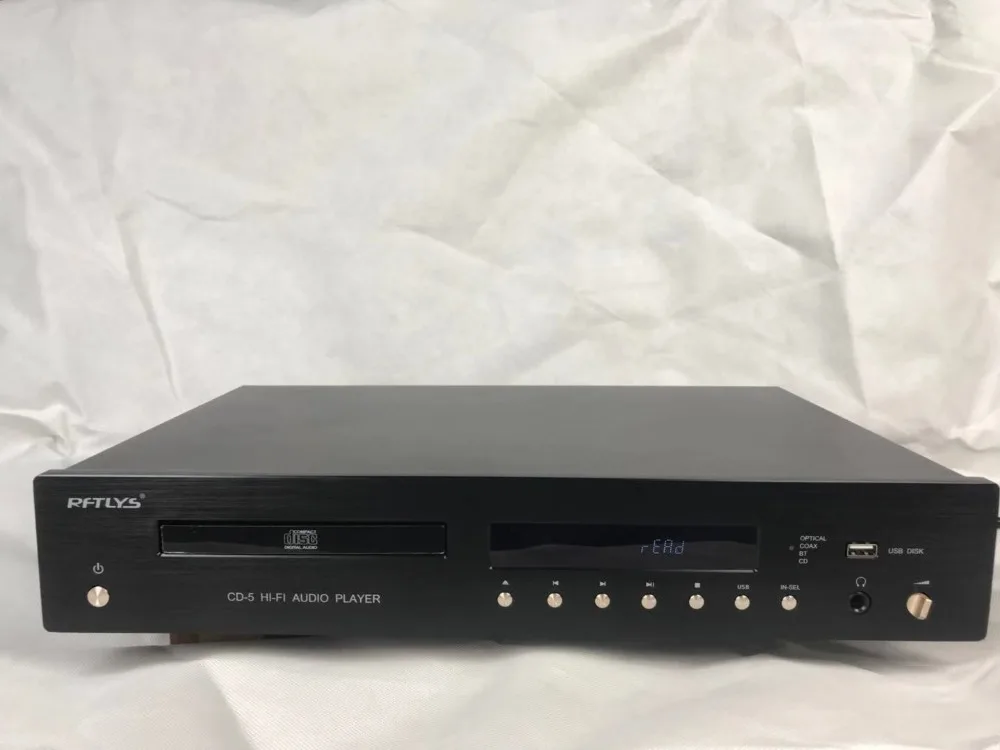 RFTLYS CD5 аудиофил CD плеер совместимый Bluetooth U диск волокна коаксиальный цифровой