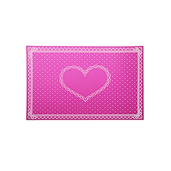 hot pink Складная Силиконовая кружевная подушка в точку, подушка для запястья, коврик для нейл-арта, подставка для рук, мягкая, для маникюра, для практики, для салона, держатель для рук, моющийся - Цвет: hot pink