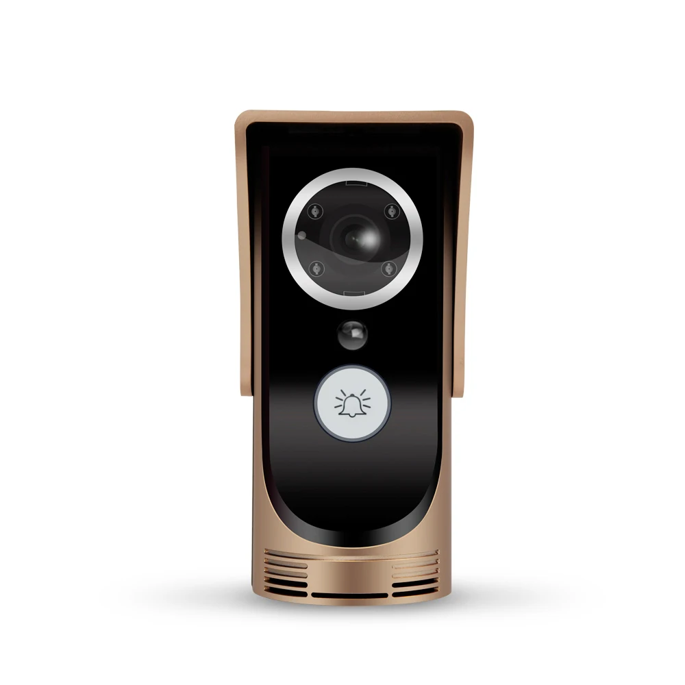 (1 комплект) дверной домофон с поддержкой Andriod IOS управление приложением Фото